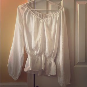 Michael Kors elastic waist top